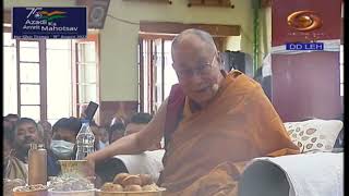 Ladakhi Programme : H.H The Dalai lama visit's Religious Places in Leh