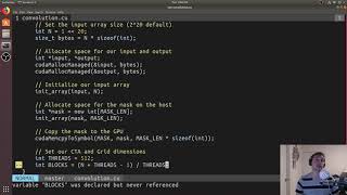 From Scratch: 1D Convolution with Constant Memory in CUDA