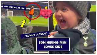 Son Heung-min Waves Kid & it was Everything for this Little 4 Years Old Tottenham Fan 😍