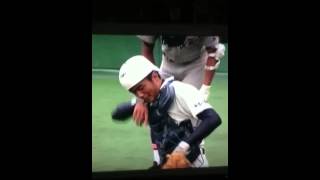 高校野球 松本第一のエースが試合中に鼻くそを...