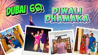 ଦୁବାଇ ରେ ୨ ଦିନ ଯାଏ ପୁରା Diwali ଧମାକା ହେଲା || Diwali Celebration in Dubai ​⁠@odiavlogger_sanjit