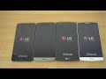 LG G3 VS G4 VS G5 VS G6 to the Speed Test With PB&J Otter