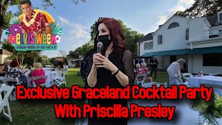 Exclusive Graceland Cocktail Party With Priscilla Presley