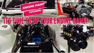 SHOW CAR ENGINE PAINT!? HOW EASY REALLY IS IT to make your engine bay look 10X BETTER!