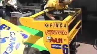 1993年 F1 第6戦 モナコGP フットワークパクられる