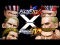 KOF XV - TEAM SOUTH TOWN POSE COMPARISON WITH KOF XIV