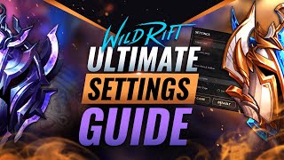 The ULTIMATE Settings Guide for Wild Rift (LoL Mobile)