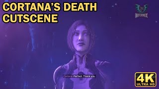 Halo Infinite Cortana's Death Cutscene [Full] 4K
