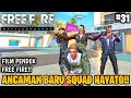 SEDIH! FILM PENDEK FREE FIRE!! TEMAN MABAR!! PART 31!! ANCAMAN BARU SQUAD HAYATO!!