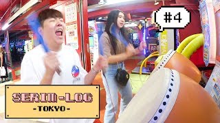 [도쿄샒로그] #4 시부야 오락실 인싸되는법 / 직접 튀겨먹는 꼬치뷔페에서 100개 뿌심 / 최애 스팟 로프트와 빌리지 뱅가드