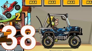Hill Climb Racing 2 - Gameplay Walkthrough Part 38 - Super Jeep MAX LVL Season Cups (iOs, android)