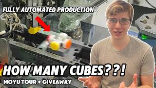 I visited the WORLD'S BIGGEST Rubik's Cube Factory #giveaway #moyuculture