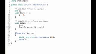 Unity C# Waiting, Delay and Repeat function