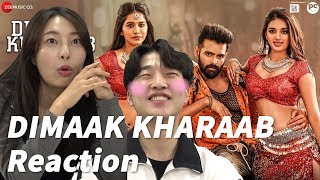 Dimaak Kharaab  Full Video Song Reaction by Koreans | iSmart Shankar | Ram Pothineni