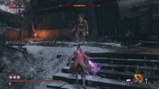 隻狼 SEKIRO™ 2周目 赤鬼 火吹き筒でノーダメージ攻略！