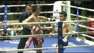 Muay Thai - Wanchalong vs Chaisiri - New Lumpini Stadium Bangkok, 5th September 2014