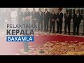 Presiden Joko Widodo Lantik Laksamana Madya Aan Kurnia Jadi Kepala Bakamla