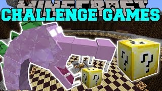 Minecraft: SPIKEZILLA CHALLENGE GAMES - Lucky Block Mod - Modded Mini-Game