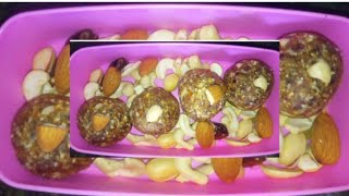 Dry fruit laddu/ healthy laddu in tamil/உலர் பழ லட்டு / ஆரோக்கியமான லட்டு