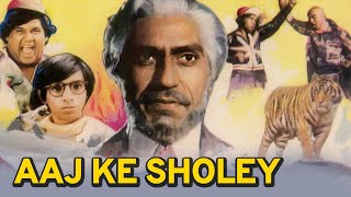 Aaj Ke Sholey - Full Movie - Amrish Puri, Jayanti - Bollywood Hindi Movie