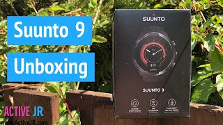 Suunto 9 unboxing - Fitness GPS sports watch