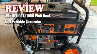 WEN DF1100T 11000-Watt Dual Fuel Portable Generator Review 2024 - Worth Every Penny!