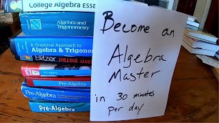 Become an Algebra Master in 30 Minutes a Day