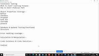 Functional Testing & Types of Function Testing | For Beginners