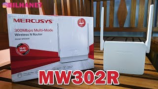 Unboxing + Review MERCUSYS MW302R || WISP, IPTV/VLAN, AP Mode