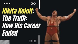 Wrestling Legend: Nikita Koloff  💥 Ending His Career