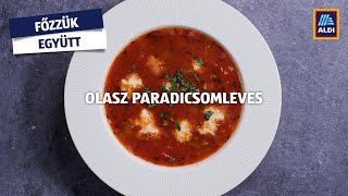 Olasz paradicsomleves