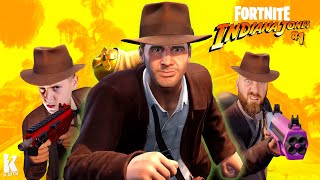 The Quests for INDIANA JONES in Fortnite! K-CITY GAMING