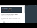 Learn Javascript, Create a Variable, codecademy, Javascript Tutorial
