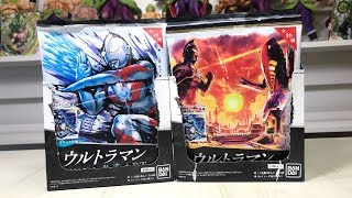 レア金箔 ウルトラセブン＆メトロン星人がヤバすぎる！ ウルトラマン 色紙アート 2箱 開封レビュー