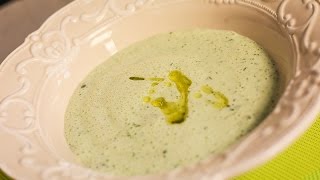 Supe e ftohte me kastraveca - Cold cucumber soup