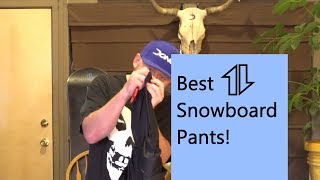 Best Snowboard Pants (For what features Ryan Knapton likes)