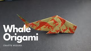 How To Make An Easy Origami Whale | Step by Step