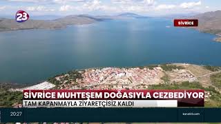 SİVRİCE MUHTEŞEM DOĞASIYLA CEZBEDİYOR