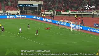 #بطولة_إتصالات_المغرب|د.17| الجيش الملكي 3-0 شباب الريف الحسيمي هدف عبد الغني معاوي في الدقيقة 58.