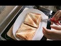 แซนวิชแฮมชีส how to make ham cheese sandwich with sanwich maker by umafood