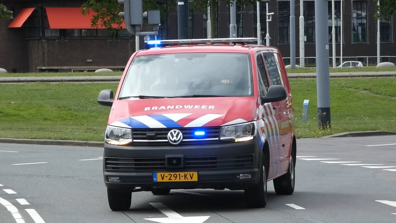 Zeer Veel Hulpdiensten Met Spoed Naar En Van Meldingen In Rotterdam En ...