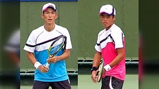 全日本ジュニアテニス選手権'13 U16 決勝 山﨑純平 VS 高橋悠介