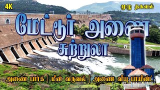 Mettur Dam Tour | மேட்டூர் அணை சுற்றுலா | Mettur Dam view point | Mettur Dam fish fry #metturdam