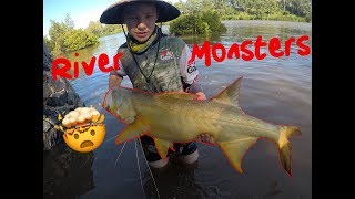 THE BIGGEST THREADFIN SALMON I HAVE EVER SEEN (125CM!) | Brisbane River Monsters | (episode 15) TFF