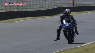 2018 MFJ SUPERBIKE  :  Autopolis Rd3 2\u00264 Race JSB1000 QP