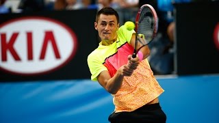 Bernard Tomic v Sam Groth highlights (3R) - Australian Open 2015