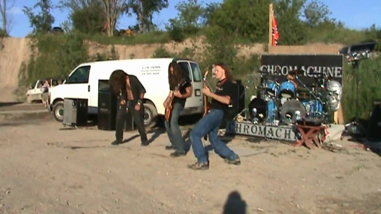 Live Band At The Beach Chromachine Youtube