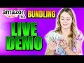 Amazon FBA Bundling (INCREASE PROFITS AND SALES!) | Live Souring Demo