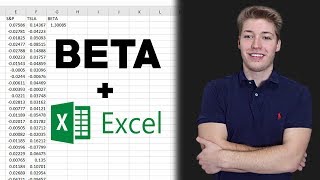 How to Calculate BETA on Excel - Slope Tool