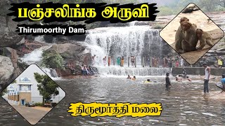 Thirumoorthy hills | பஞ்சலிங்க அருவி | Travel | #Breezepayanam #thirumoorthy